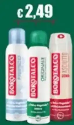 Acqua & Sapone Borotalco offerta