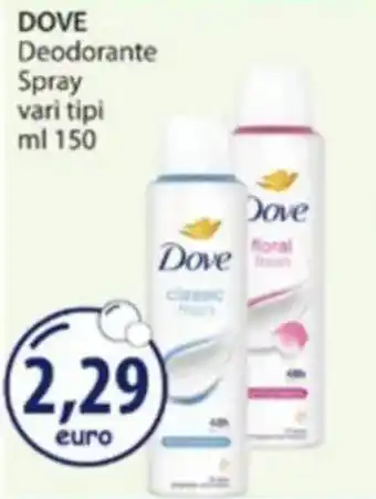 Acqua & Sapone DOVE Deodorante Spray offerta