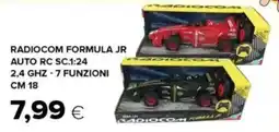 Oasi RADIOCOM FORMULA JR AUTO RC SC.1:24 2,4 GHZ - 7 FUNZIONI CM 18 offerta