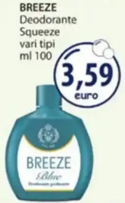 Acqua & Sapone BREEZE Deodorante Squeeze offerta