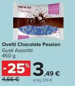 Carrefour Market Ovetti Chocolate Passion offerta