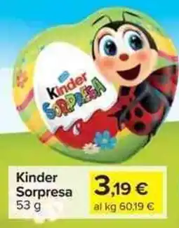 Carrefour Market Kinder Sorpresa offerta