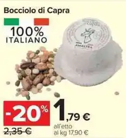 Carrefour Market Bocciolo di Capra offerta