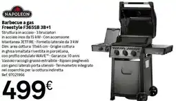 Leroy Merlin NAPOLEON Barbecue a gas Freestyle F365SB 3B+1 offerta