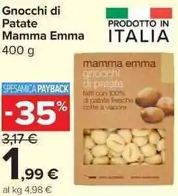 Carrefour Market Gnocchi di Patate Mamma Emma offerta