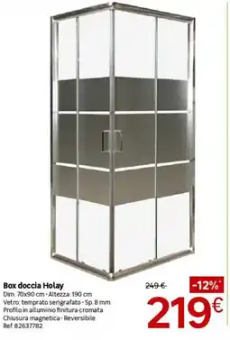 Leroy Merlin Box doccia Holay offerta