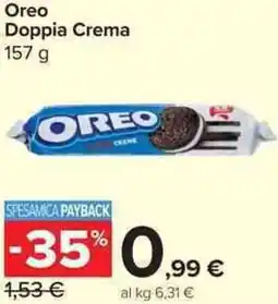 Carrefour Market Oreo Doppia Crema offerta