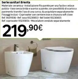 Leroy Merlin Serie sanitari Brenta offerta