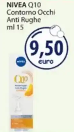Acqua & Sapone NIVEA Q10 Contorno Occhi Anti Rughe offerta