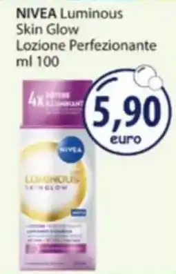 Acqua & Sapone NIVEA Luminous Skin Glow Lozione Perfezionante offerta