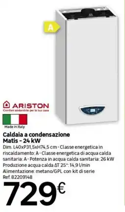 Leroy Merlin Caldaia a condensazione Matis 24 kW offerta