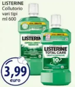 Acqua & Sapone LISTERINE Collutorio offerta