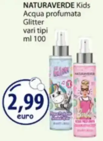 Acqua & Sapone NATURAVERDE Kids Acqua profumata Glitter offerta