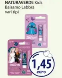 Acqua & Sapone NATURAVERDE Kids Balsamo Labbra offerta