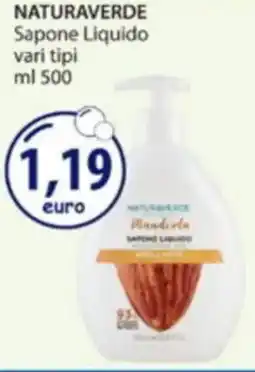 Acqua & Sapone NATURAVERDE Sapone Liquido offerta