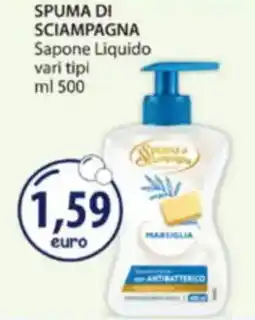 Acqua & Sapone SPUMA DI SCIAMPAGNA Sapone Liquido offerta