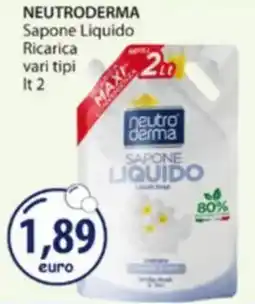 Acqua & Sapone NEUTRODERMA Sapone Liquido Ricarica offerta