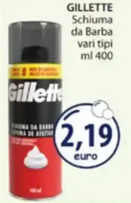 Acqua & Sapone GILLETTE Schiuma da Barba offerta