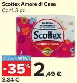 Carrefour Market Scottex Amore di Casa offerta