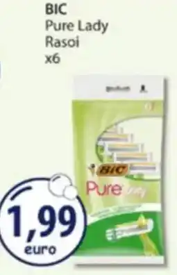 Acqua & Sapone BIC Pure Lady Rasoi x6 offerta