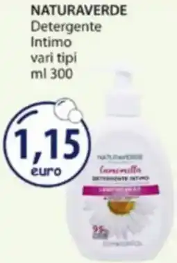 Acqua & Sapone NATURAVERDE Detergente Intimo offerta