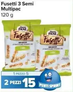 Carrefour Market Fusetti 3 Semi Multipac offerta