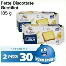 Carrefour Market Fette Biscottate Gentilini offerta