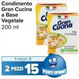 Carrefour Market Condimento Gran Cucina a Base Vegetale offerta