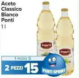 Carrefour Market Aceto Classico Bianco Ponti offerta