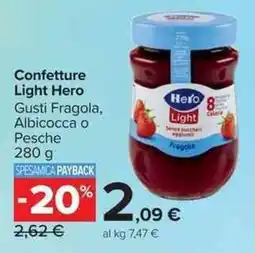 Carrefour Market Confetture Light Hero offerta