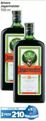 Carrefour Market Amaro Jagermeister offerta