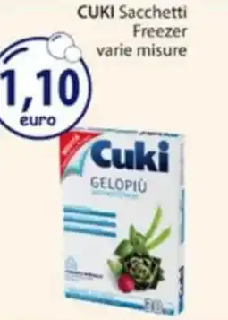Acqua & Sapone CUKI Sacchetti Freezer offerta