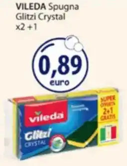 Acqua & Sapone VILEDA Spugna Glitzi Crystal x2+1 offerta