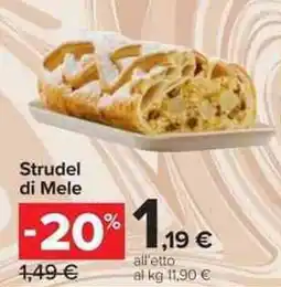 Carrefour Market Strudel di Mele offerta