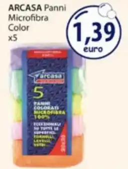 Acqua & Sapone ARCASA Panni Microfibra Color x5 offerta