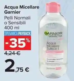 Carrefour Market Acqua Micellare Garnier offerta