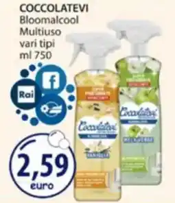 Acqua & Sapone COCCOLATEVI Bloomalcool Multiuso offerta