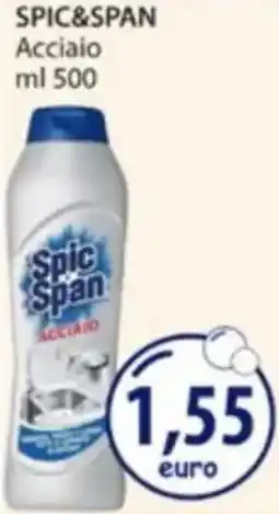 Acqua & Sapone SPIC&SPAN Acciaio offerta