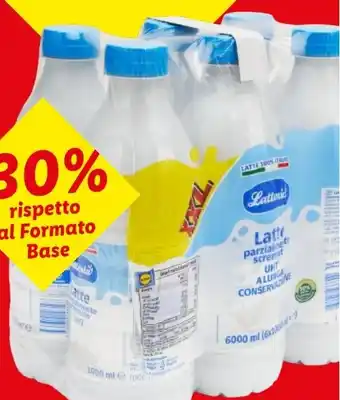 Latteria Latte parzialmente scremato UHT XXL
