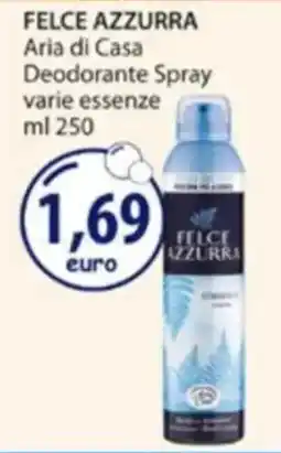Acqua & Sapone FELCE AZZURRA Aria di Casa Deodorante Spray offerta