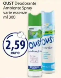 Acqua & Sapone OUST Deodorante Ambiente Spray offerta