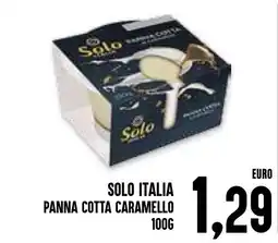 Al Discount Solo italia panna cotta caramello offerta