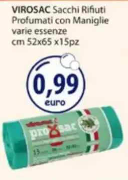 Acqua & Sapone VIROSAC Sacchi Rifiuti Profumati con Maniglie offerta