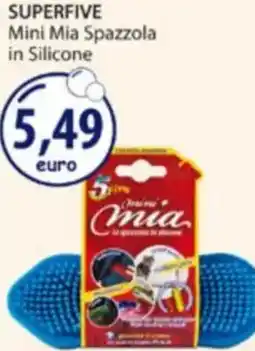 Acqua & Sapone SUPERFIVE Mini Mia Spazzola in Silicone offerta