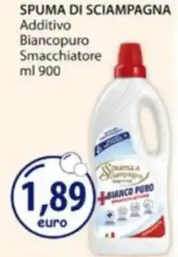Acqua & Sapone SPUMA DI SCIAMPAGNA Additivo Biancopuro Smacchiatore offerta