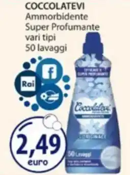 Acqua & Sapone COCCOLATEVI Ammorbidente Super Profumante offerta