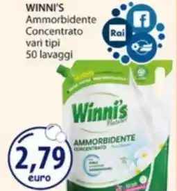 Acqua & Sapone WINNI'S Ammorbidente Concentrato offerta
