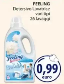 Acqua & Sapone FEELING Detersivo Lavatrice offerta