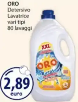 Acqua & Sapone ORO Detersivo Lavatrice offerta