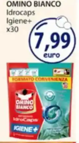 Acqua & Sapone OMINO BIANCO Idrocaps Igiene+ x30 offerta